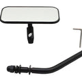 Black Rectangle Mirror for Harley-Davidson