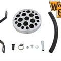 Wyatt Gatling Chrome Drilled Air Cleaner for Harley-Davidson