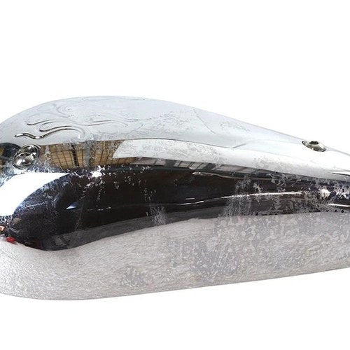 Rodan Billet Carburetor Cover Flame for Harley-Davidson