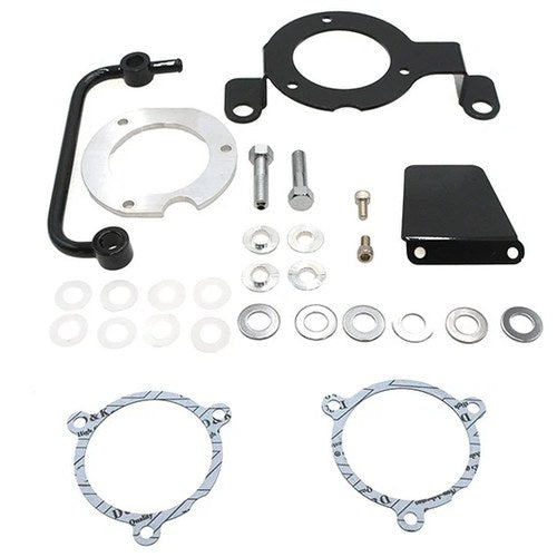 M8 Efi Air Cleaner Support Bracket Kit Black for Harley-Davidson