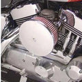 *UPDATE Velo Dish Air Cleaner Chrome for Harley-Davidson