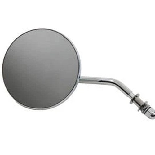 Round Mirror with Short Stem Chrome for Harley-Davidson