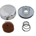 Smooth Chrome J-Slot Air Cleaner for Harley-Davidson