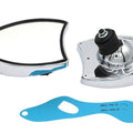Chrome Touring Style Mirror Set for Harley-Davidson