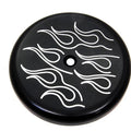 Black Ball Milled Air Cleaner Cover for Harley-Davidson