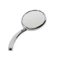 Round Mirror Chrome with Billet Stem for Harley-Davidson