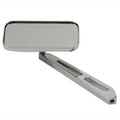 Rectangular Mirror Chrome with Billet Stem for Harley-Davidson