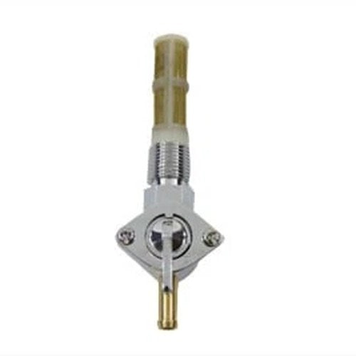 Petcock Straight Outlet Chrome for Harley-Davidson