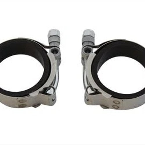 Power Intake Manifold Clamp Kit with Flat Seals for Harley-Davidson