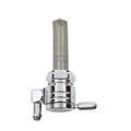 Chrome Sifton Ball Petcock with Downward Outlet and Nut for Harley-Davidson
