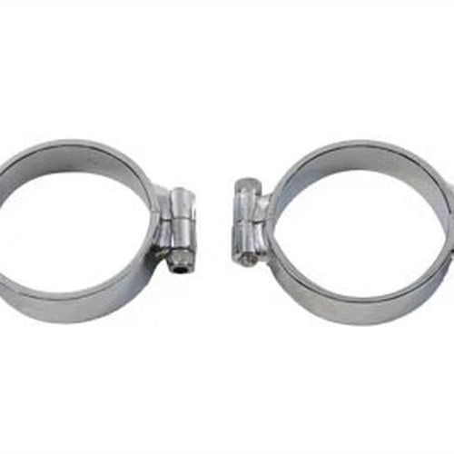Chrome Intake Manifold Clamp Set for Harley-Davidson