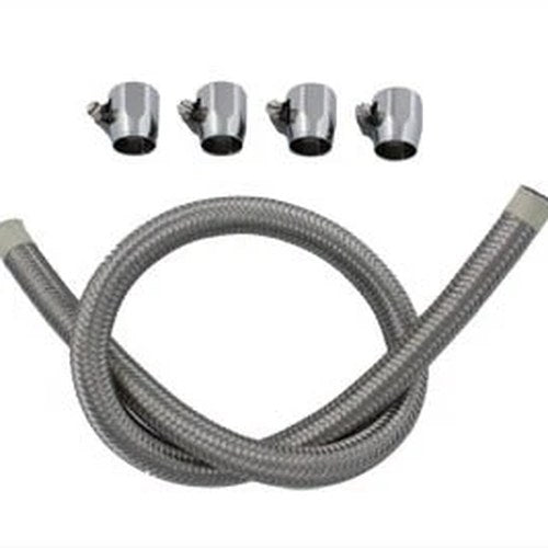 Braided Fuel Line Kit Stainless Steel for Harley-Davidson