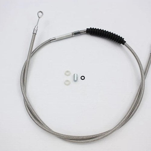 72.69 inch Braided Stainless Steel Clutch Cable for Harley-Davidson