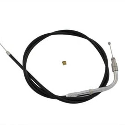 Black Throttle Cable with 42 inch Casing for Harley-Davidson