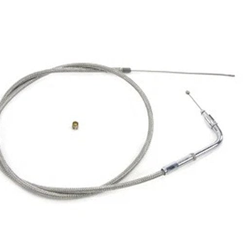 38 inch Braided Stainless Steel Idle Cable for Harley-Davidson