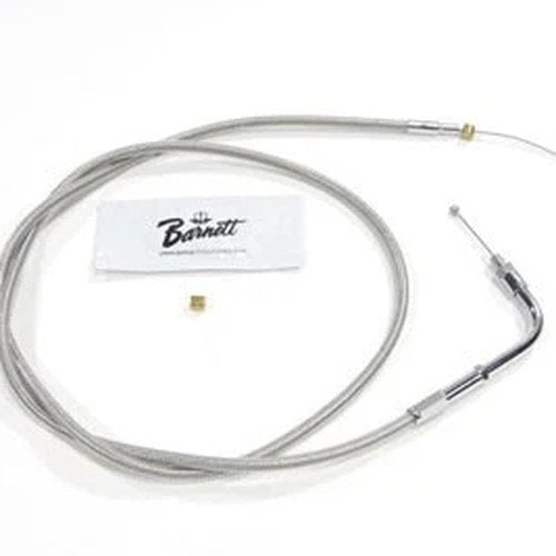 Braided Stainless Steel Throttle Cable with 45 inch Casing for Harley-Davidson