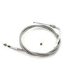 Braided Stainless Steel Idle Cable with 42 inch Casing for Harley-Davidson