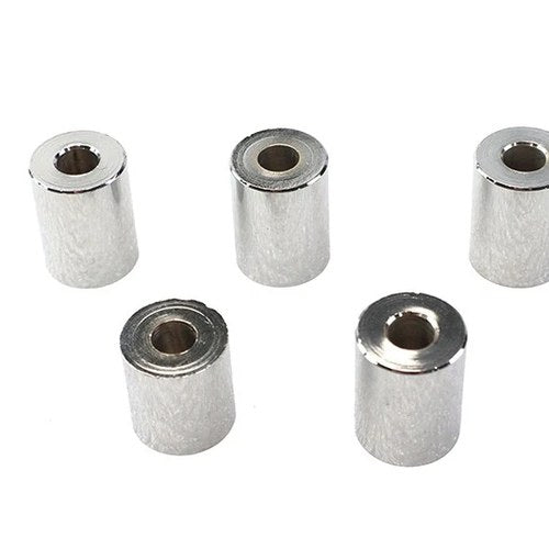 Chrome Spacers 5/16 inch x 3/4 inch x 1 inch for Harley-Davidson
