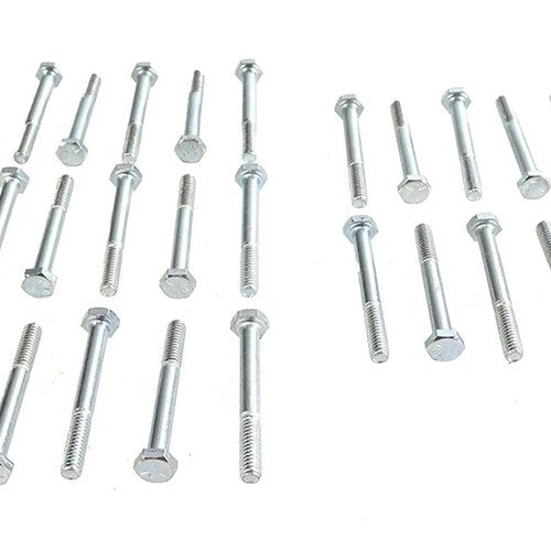 Hex Cap Bolts Zinc 1/4 inch X 2-1/4 inch for Harley-Davidson