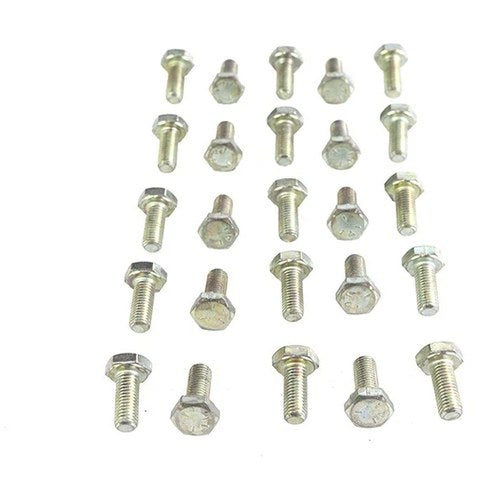 Hex Cap Bolts Zinc 1/4 inch x 5/8 inch for Harley-Davidson