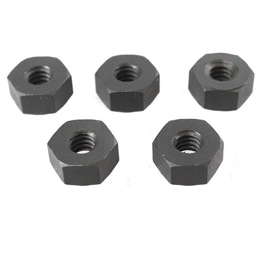 Parkerized Hex Nuts 1/4 inch-20 for Harley-Davidson