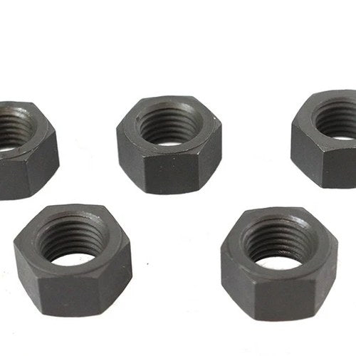 Parkerized Hex Nuts 7/16 inch-20 for Harley-Davidson