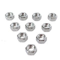 Chrome Hex Nuts 5/16 inch-24 for Harley-Davidson