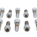 Allen Socket Cap Bolt Knurled Chrome 5/16 inch X 3/4 inch for Harley-Davidson