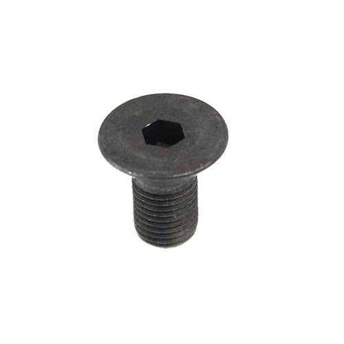 Black Hex Flat Cap Screw 3/8 inch-24 x 3/4 inch for Harley-Davidson
