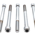 Allen Socket Cap Bolt Knurled Chrome 5/16 inch x 3-1/4 inch for Harley-Davidson
