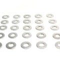 Chrome Flat Washers 1/2 inch, Extra Thick for Harley-Davidson
