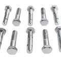Hex Cap Bolts Chrome 1/2-13 X 2-1/4 inch for Harley-Davidson