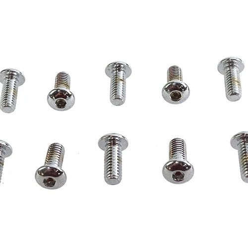 Allen Button Head Screws Chrome 5/16 inch X 3/4 inch for Harley-Davidson