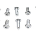 Allen Button Head Screws Chrome 3/8 inch X 1 inch for Harley-Davidson