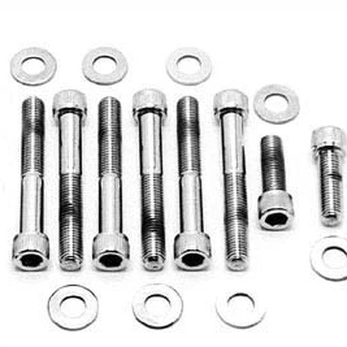 Rear Fender Strut Bolt Kit Chrome Allen Type for Harley-Davidson