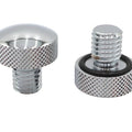 Knurled Seat Tab Mount Knob Set for Harley-Davidson