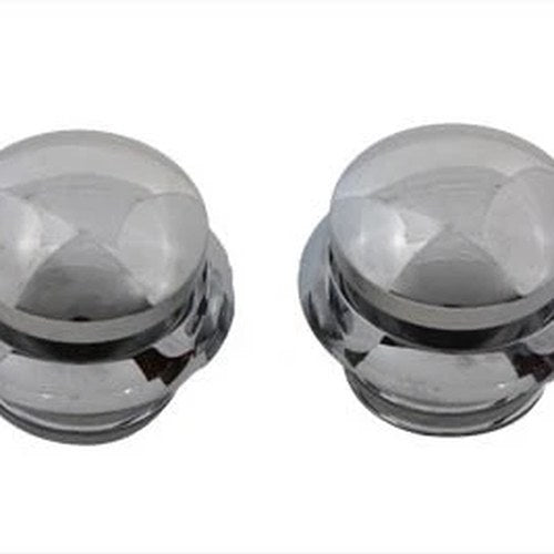 Pop-Up Gas Cap Set Chrome for Harley-Davidson