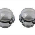 Pop-Up Gas Cap Set Chrome for Harley-Davidson
