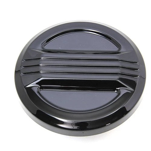 Air Flow Gas Cap Vented Black for Harley-Davidson