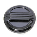 Air Flow Gas Cap Vented Black for Harley-Davidson