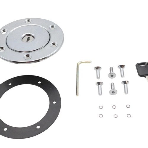 Aircraft Style Gas Cap Vented for Harley-Davidson