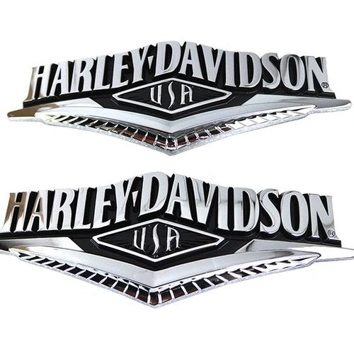 Factory Style Tank Emblem Set for Harley-Davidson