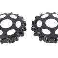 Sprocket Gas Cap Vented and Non-Vented Black for Harley-Davidson