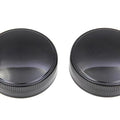 Replica Eaton Vented Gas Cap Set Black for Harley-Davidson