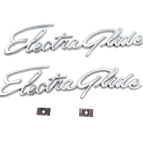 Electra Glide Fender Emblem Set for Harley-Davidson