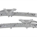 OE Eagle Iron Emblem Set Die Cast for Harley-Davidson