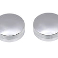 Replica Eaton Style Gas Cap Set Vented Chrome for Harley-Davidson