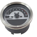 3-5/8 inch Electronic Speedometer and Tachometer Silver for Harley-Davidson