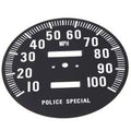 Speedometer Tin Face for Harley-Davidson