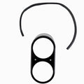 FXD-FXR Black Dash Panel for Harley-Davidson